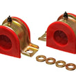 Load image into Gallery viewer, Energy Suspension Universal Sway Bar Bushing Set 1 3/8in Dia. - Red - Side View