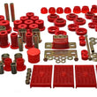 Load image into Gallery viewer, Energy Suspension 67-79 GM Camaro / Firebird w/ Multi Leaf Springs Red Hyper-Flex Master Bushing Set - Main Product View