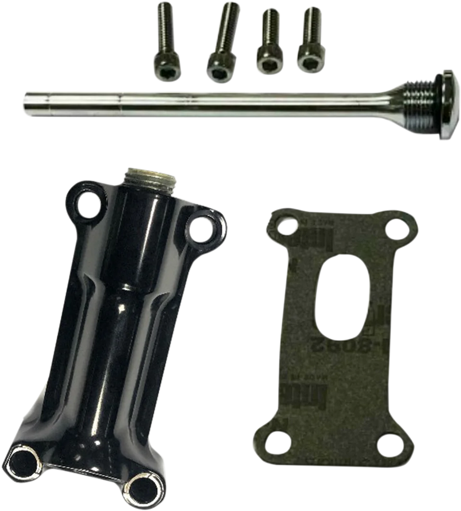 Engine Oil Spout Kit - Black - 93'-98' Touring DragSpecialties 323058 - Main Product View