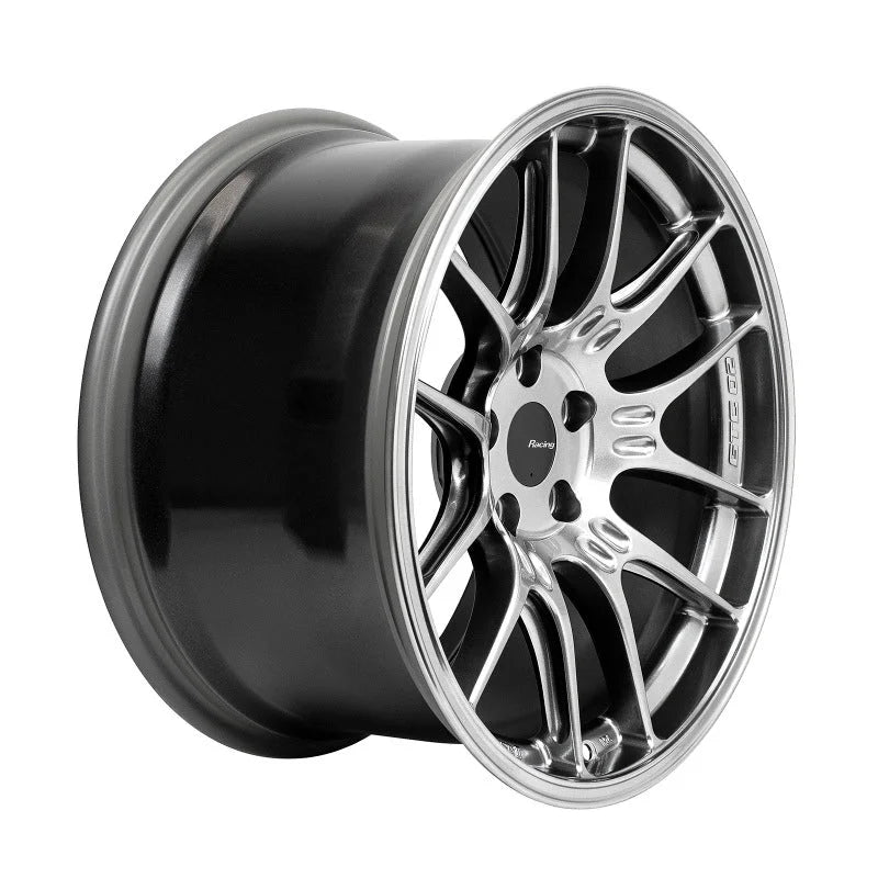 Enkei GTC02 18x10 5x112 32mm Offset 66.5mm Bore Hyper Silver Wheel - Main Product View
