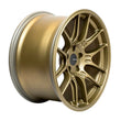 Load image into Gallery viewer, Enkei GTC02 18x10 5x112 32mm Offset 66.5mm Bore Titanium Gold Wheel - Side View