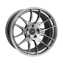 Load image into Gallery viewer, Enkei GTC02 18x10.5 5x114.3 15mm Offset 75mm Bore Hyper Silver Wheel - Side View