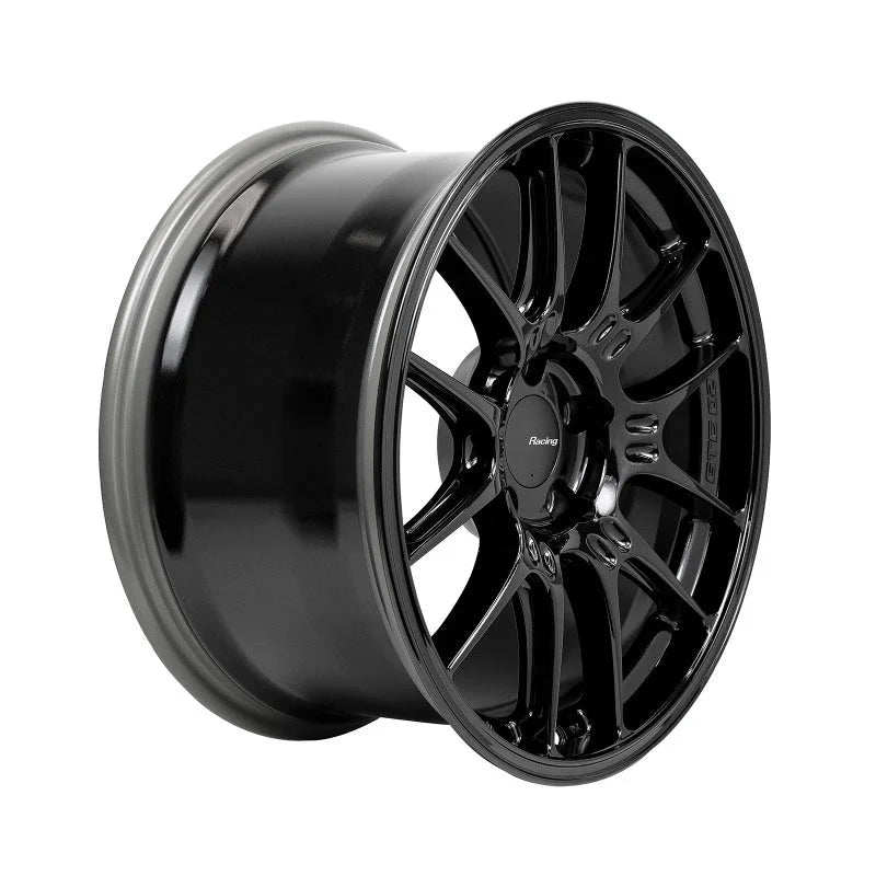 Enkei GTC02 18x9.5 5x114.3 40mm Offset 75mm Bore Gloss Black Wheel - Main Product View