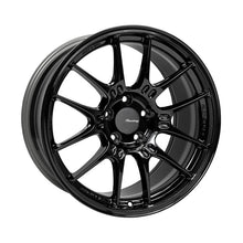 Load image into Gallery viewer, Enkei GTC02 18x9.5 5x114.3 40mm Offset 75mm Bore Gloss Black Wheel - Side View