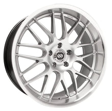 Load image into Gallery viewer, Enkei Lusso 18x7.5 42mm Offset 5x100 Bolt Pattern 72.6 Bore Hyper Silver w/ Machined Lip Wheel