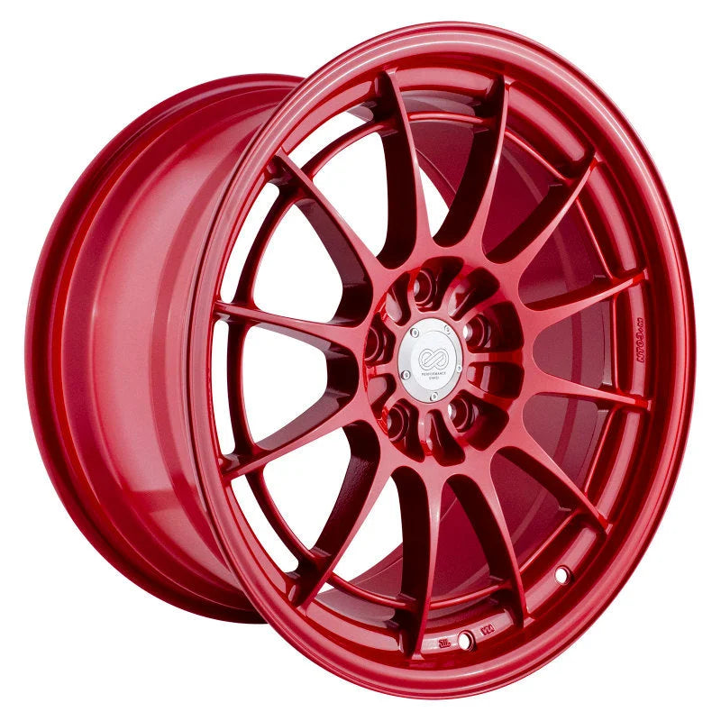 Enkei NT03+M 18x9.5 5x100 40mm Offset Competition Red Wheel (MOQ 40) - Main Product View