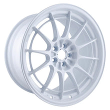 Load image into Gallery viewer, Enkei NT03+M 18x9.5 5x100 40mm Offset Vanquish White Wheel MOQ 40 - Main Product View