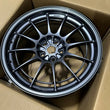 Load image into Gallery viewer, Enkei NT03+M 18x9.5 5x114.3 40mm Offset 72.6mm Bore Gunmetal Wheel *MOQ 40 - Side View