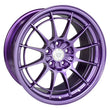 Load image into Gallery viewer, Enkei NT03+M 18x9.5 5x114.3 40mm Offset 72.6mm Bore Purple Wheel (MOQ 40) - Main Product View