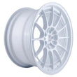 Load image into Gallery viewer, Enkei NT03+M 18x9.5 5x114.3 40mm Offset 72.6mm Bore Vanquish White Wheel (MOQ of 40) - Side View