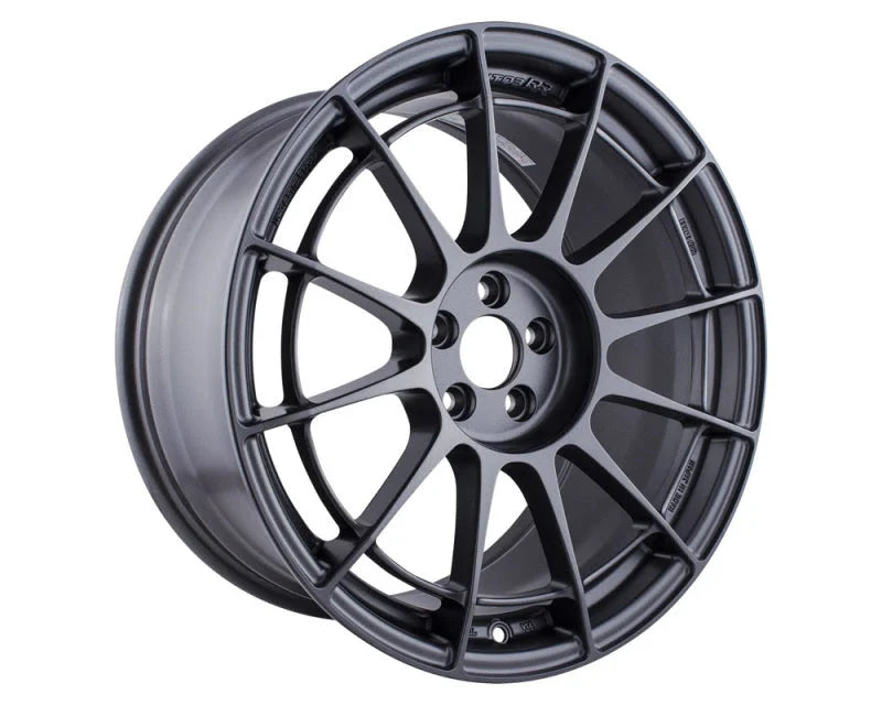 Enkei NT03RR 17x7 5x100 40mm Offset 75mm Bore - Gunmetal Wheel - Side View