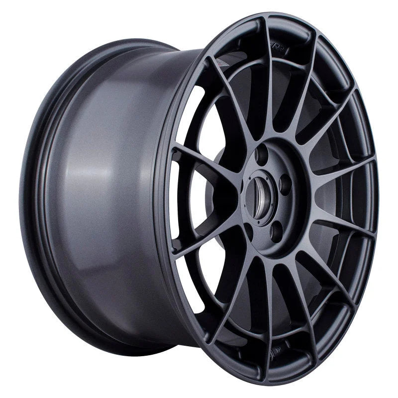Enkei NT03RR 17x9.0 5x114.3 45mm Offset 72.6mm Bore Gunmetal Wheel - Side View