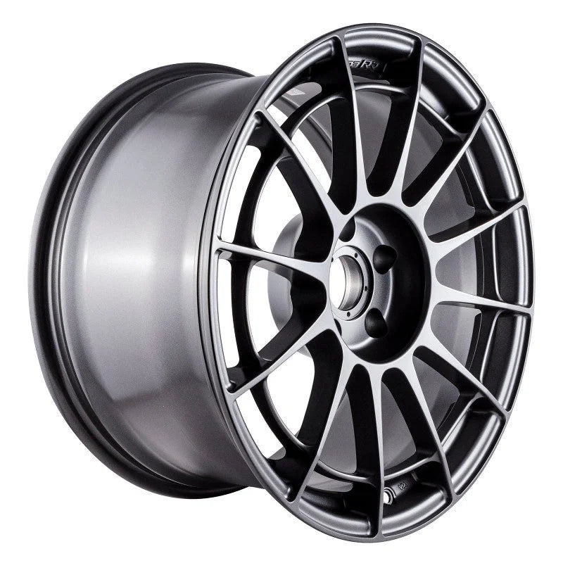 Enkei NT03RR 18x9.5 5x114.3 27mm Offset 75mm Bore Gunmetal Wheel - Detail View