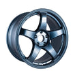 Load image into Gallery viewer, Enkei PF05 18x9.5 5x114.3 38mm Offset 75mm Bore Misty Blue Wheel (MOQ 40) - Side View