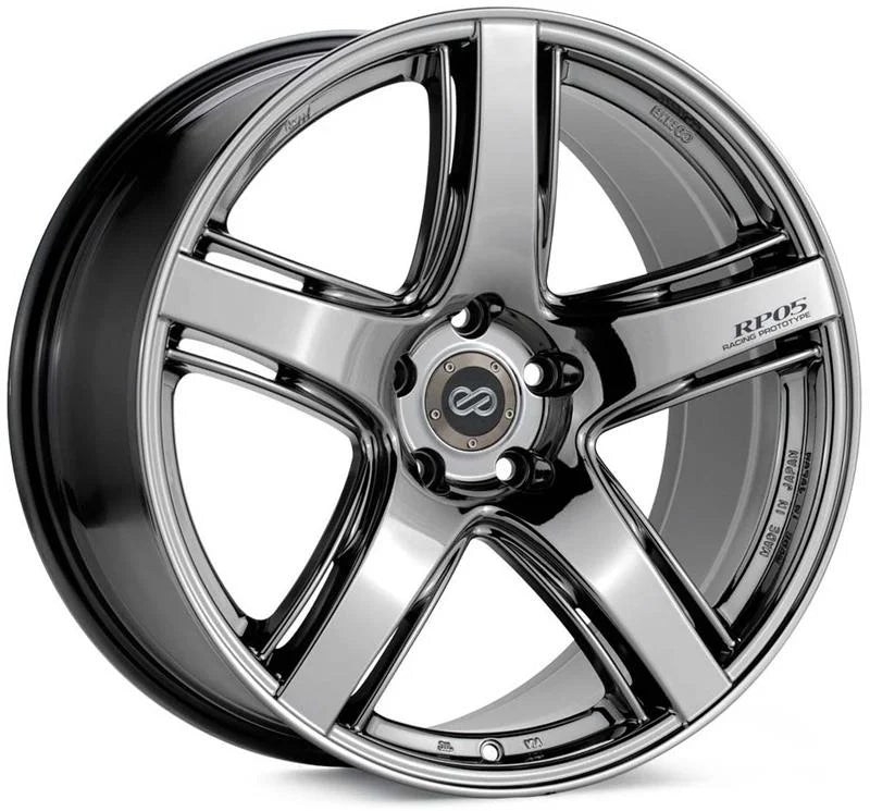 Enkei RP05 19x9.5 5x114.3 40mm Offset 75mm Bore Silver Paint Wheel**SPECIAL ORDER NO CANCELLATIONS** - Side View