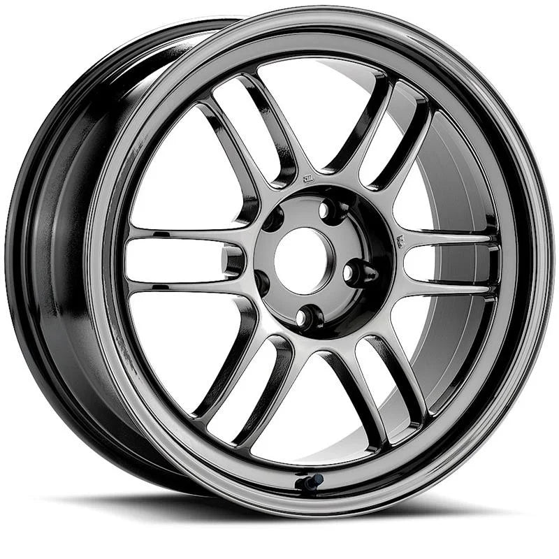 Enkei RPF1 16x8 5x114.3 25mm Offset 73mm Bore Diameter Silver Wheel *Min Qty 40 - Main Product View