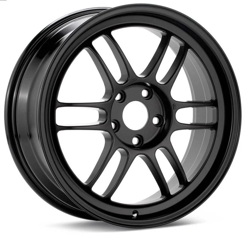 Enkei RPF1 17x7.5 5x114.3 48mm Offset 73mm Bore Matte Black Wheel   *SPECIAL ORDER* (MOQ 40) - Side View