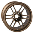 Load image into Gallery viewer, Enkei RPF1 17x8 5x100 45mm Offset 73mm Bore Matte Bronze Wheel 02-10 WRX &amp; 04 STI - Side View