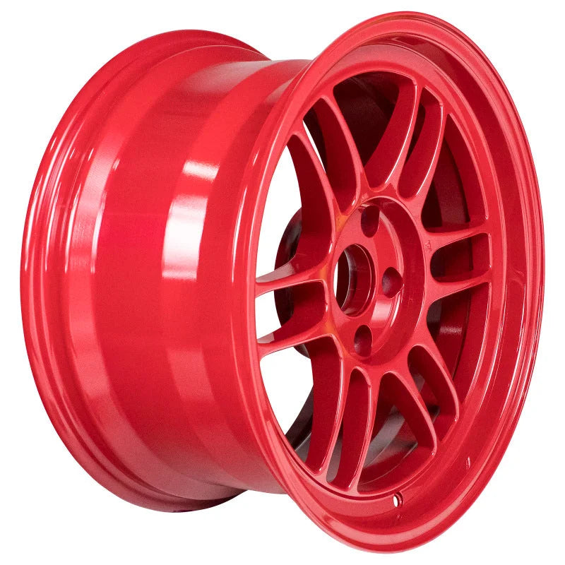 Enkei RPF1 17x9 5x114.3 22mm Offset 73mm Bore Competition Red Wheel - Main Product View
