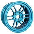 Load image into Gallery viewer, Enkei RPF1 17x9 5x114.3 22mm Offset 73mm Bore Emerald Blue Wheel (MOQ 40) - Main Product View