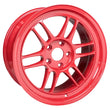 Load image into Gallery viewer, Enkei RPF1 17x9 5x114.3 35mm Offset 73mm Bore Competition Red Wheel (MOQ 40) - Side View