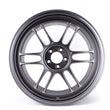 Load image into Gallery viewer, Enkei RPF1 18x9.5 5x100 38mm Offset Dark Silver Wheel - Side View