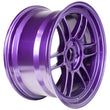 Load image into Gallery viewer, Enkei RPF1 18x9.5 5x114.3 38mm Offset 73mm Center Bore Purple Wheel (Min Order Quantity 40) - Side View