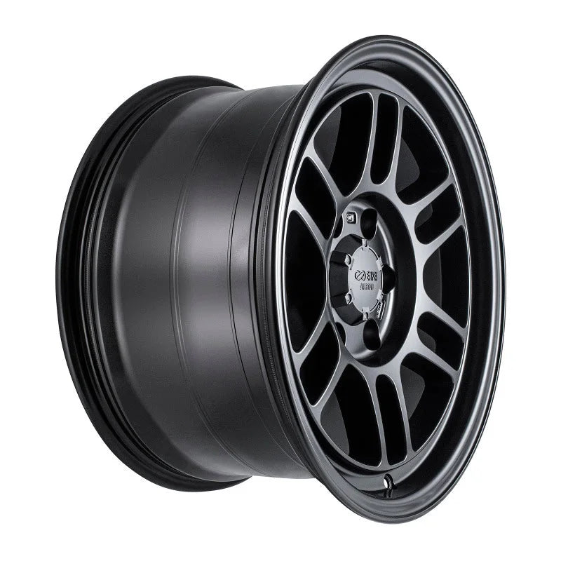 Enkei RPT1 17x9 6x135 Bolt Pattern +12 Offset 87.1 Bore Black Wheel - Side View