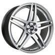 Load image into Gallery viewer, Enkei RSF5 16x7 38mm Offset 5x100 Bolt Pattern 72.6mm Bore Dia Hyper Silver Wheel