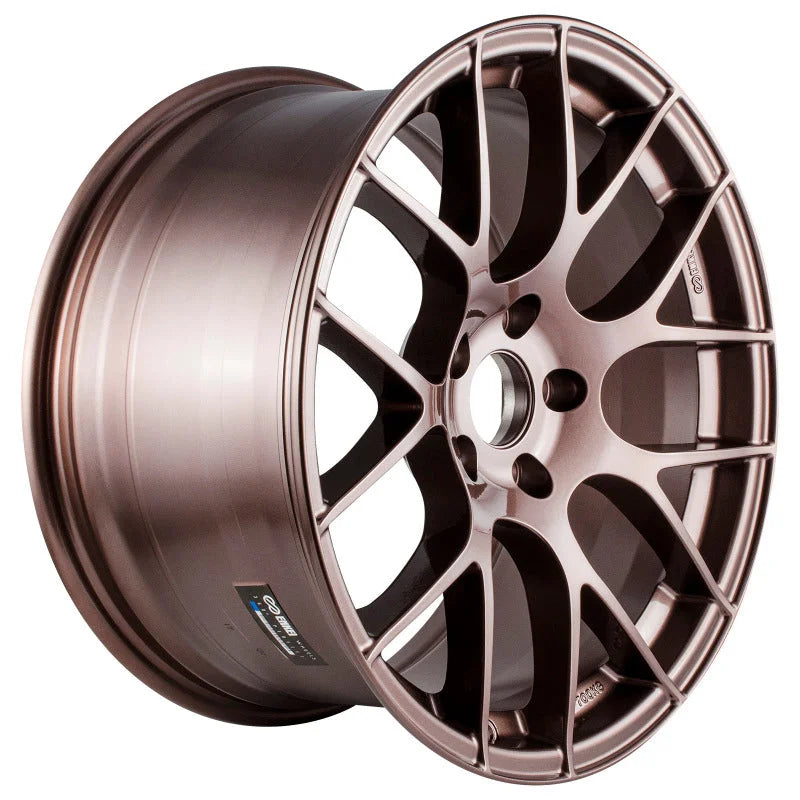 Enkei Raijin 18x9.5 35mm Offset 5x114.3 Bolt Pattern 72.6 Bore Dia Copper Wheel MOQ 40 - Side View