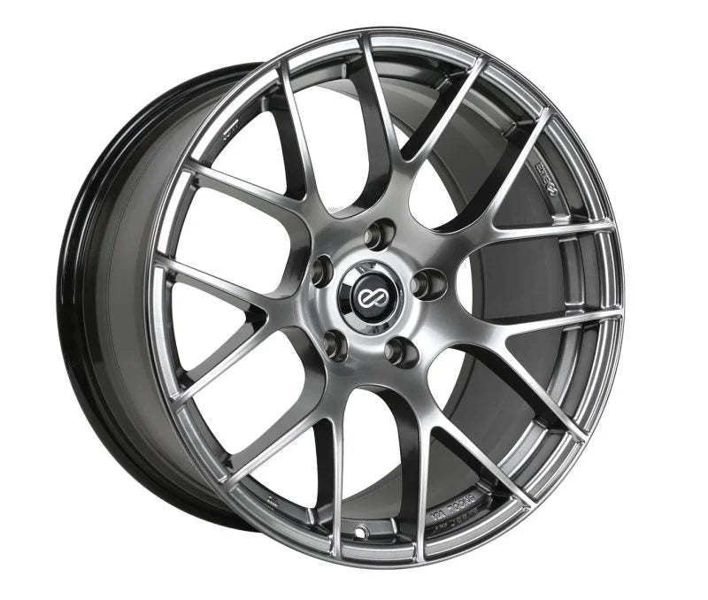 Enkei Raijin 19x9.5 35mm Offset 5x114.3 Bolt Pattern Hyper Silver Wheel