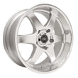 Load image into Gallery viewer, Enkei ST6 17 x 8 35mm Offset 6x139.7 Bolt Pattern 78mm Bore Dia Silver Machined Wheel
