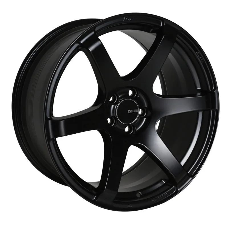 Enkei T6S 18x8 35mm Offset 5x112 Bolt Pattern 72.6 Bore Matte Black Wheel