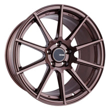 Load image into Gallery viewer, Enkei TS10 18x9.5 35mm Offset 5x114.3 Bolt Pattern 72.6mm Bore Dia Copper Wheel - Side View