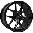 Load image into Gallery viewer, Enkei TSR-X 20x8.5 40mm Offset 5x120 BP 72.6mm Bore Gloss Black Wheel