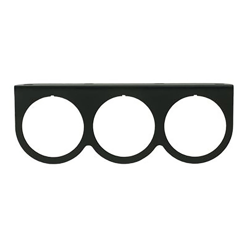 Equus Accessories Gauge Mount Panel Black 2-1/16" Triple - Main Product View