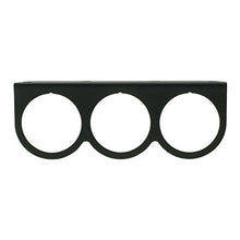 Load image into Gallery viewer, Equus Accessories Gauge Mount Panel Black 2-1/16" Triple - Main Product View