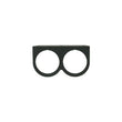 Load image into Gallery viewer, Equus Accessories Gauge Mount Panel Black 2-5/8" Double - Main Product View