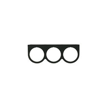 Load image into Gallery viewer, Equus Accessories Gauge Mount Panel Black 2-5/8" Triple - Main Product View