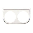 Load image into Gallery viewer, Equus Accessories Gauge Mount Panel Chrome 2-1/16" Double - Main Product View