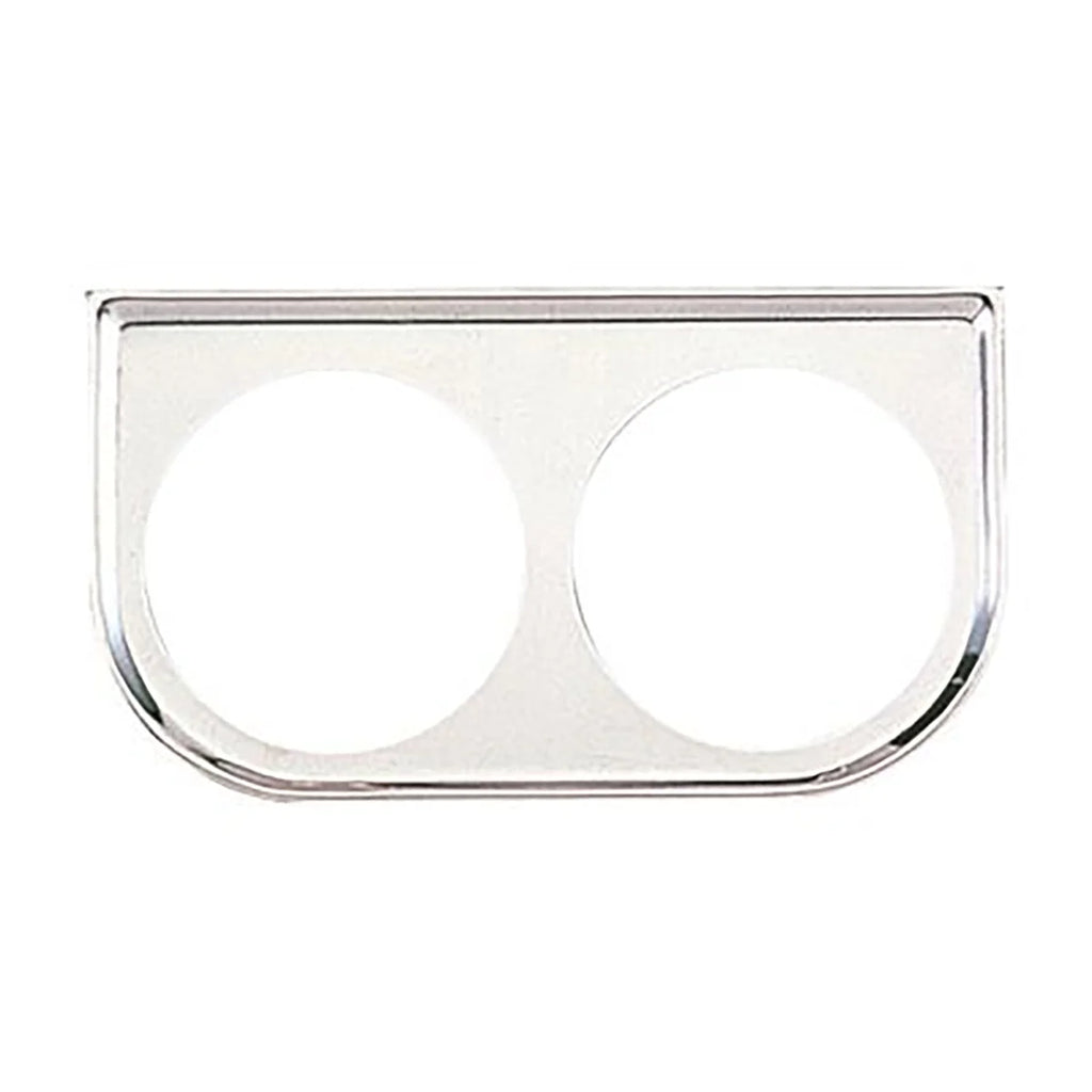 Equus Accessories Gauge Mount Panel Chrome 2-1/16" Double - Main Product View