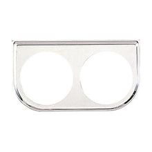 Load image into Gallery viewer, Equus Accessories Gauge Mount Panel Chrome 2-1/16" Double - Main Product View