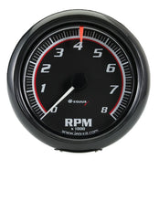 Load image into Gallery viewer, Equus Equus 6000 Series, Gauge, Tachometer, 2 1/2&quot; , 8000 RPM, Black Dial Black Case E6086