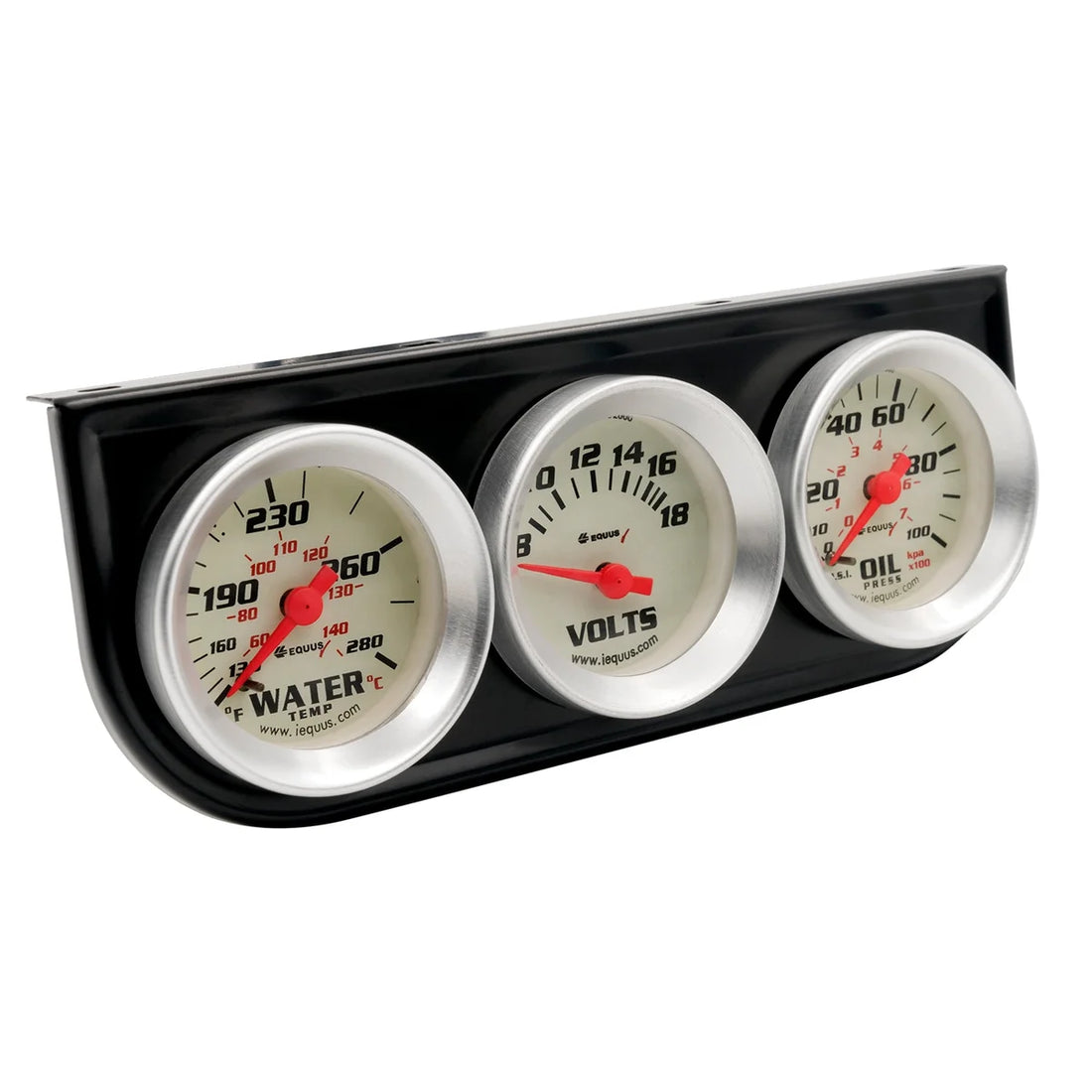 Equus GA CONSOLE OP/WT/VOLT 100PSI/280 F/18V 270 SWEEP MECH WHT SLVR 8000 SERIE - Side View
