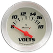 Load image into Gallery viewer, Equus Gauge Set 3-3/8" Mech Speedo 2" OILP/WTEMP/FUEL/VOLT Wht Slvr 8000 Series - Additional View 5