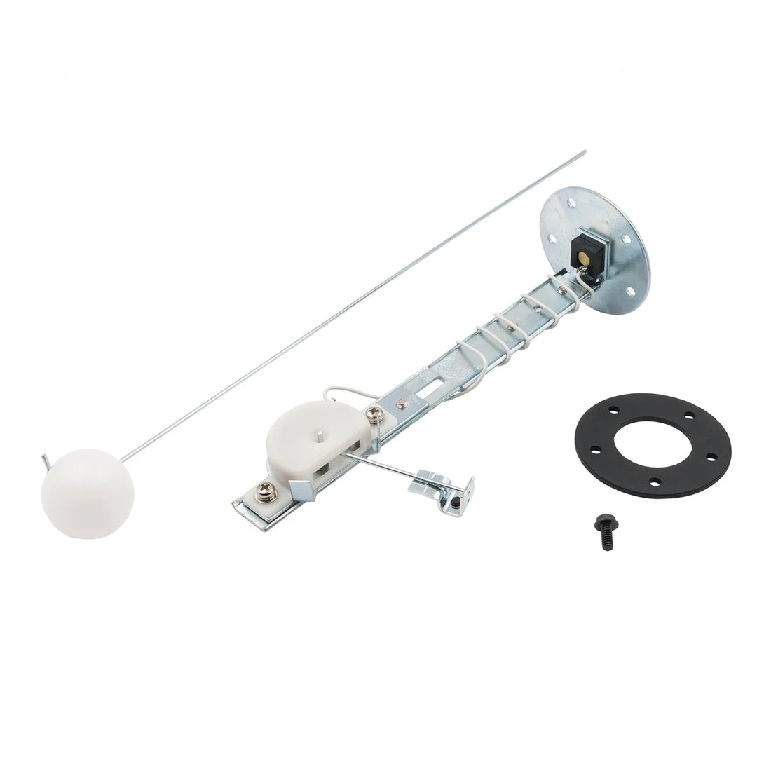 Equus Gauge Set 3-3/8" Mech Speedo 2" OILP/WTEMP/FUEL/VOLT Wht Slvr 8000 Series - Additional View 6