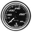 Load image into Gallery viewer, Equus Gauge Water Temp 2" 140-280 270 Degree Sweep Mech Chrome 7000 Series - Main Product View