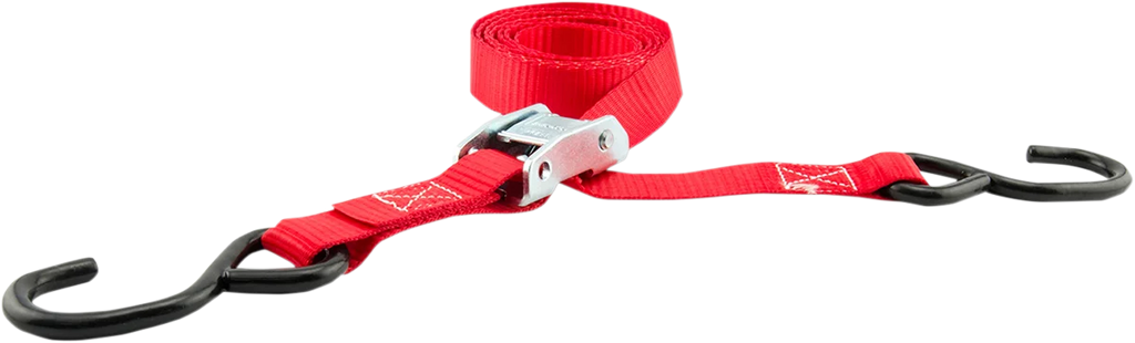 Erickson Buckle Tie-Down - 1" x 5-1/2' - 4 Pack -Red 05605 - Main Product View