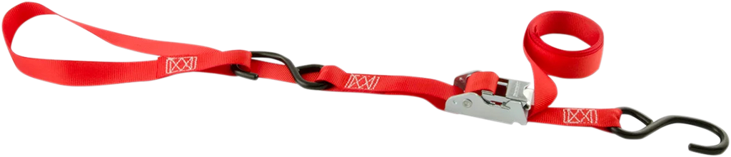 Erickson Over-Center Buckle Strap - 1" x 6' - Red 05729 - Main Product View