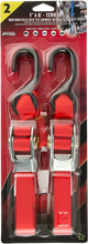 Load image into Gallery viewer, Erickson Over-Center Buckle Strap - 1" x 6' - Red 05729 - Side View